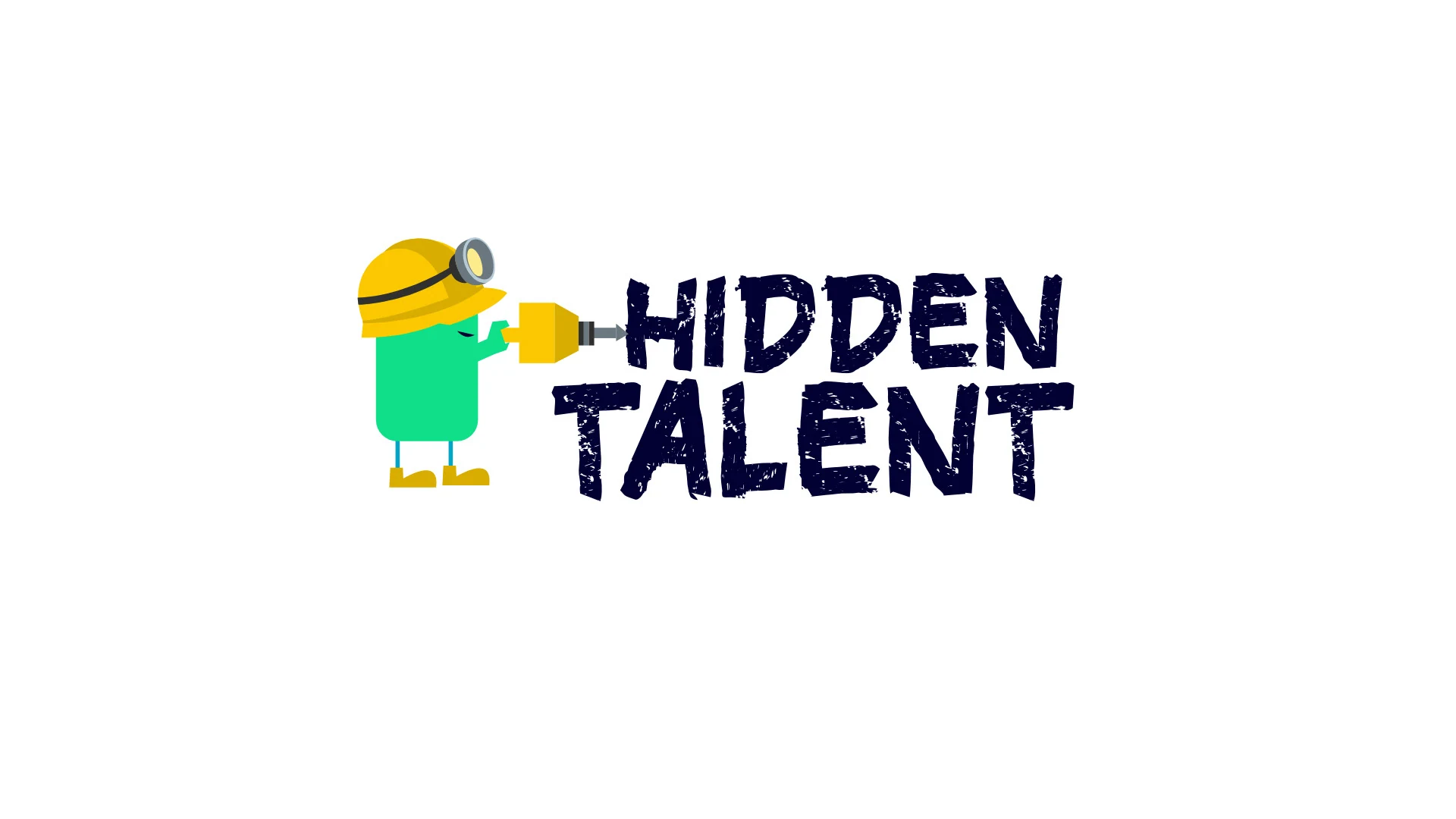 Hidden Talent logo with Doug the miner