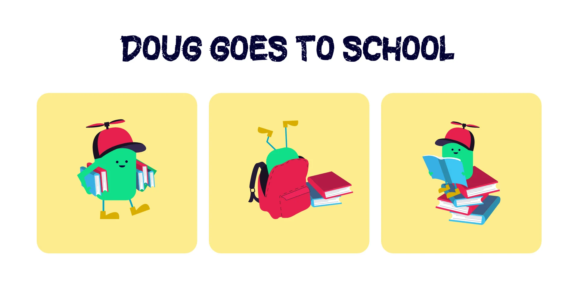 Doug as a student across the learning programme