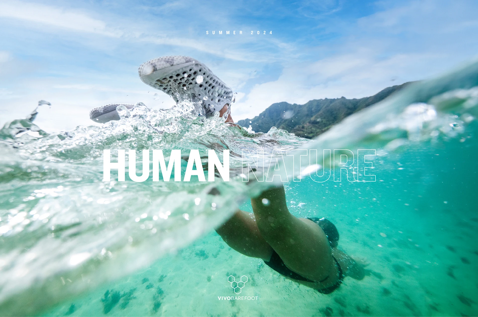 Human Nature campaign cover photography